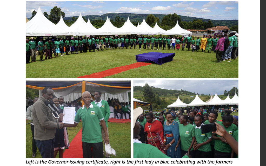 Home Kupanda, Governor Narok County, Mulot, K2G, FA2T project, Ngito, Dairy